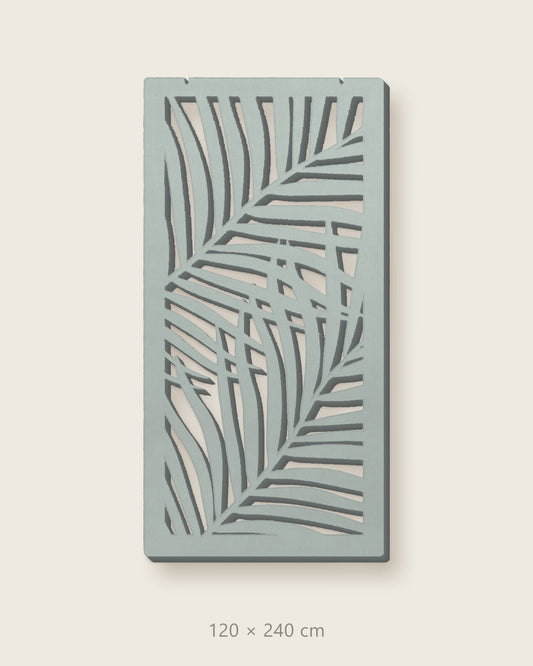 Roomdivider Palm – productfoto op effen achtergrond