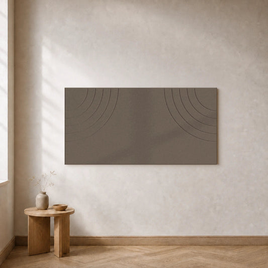 Curvy Design A | Taupe | 120 × 60 cm