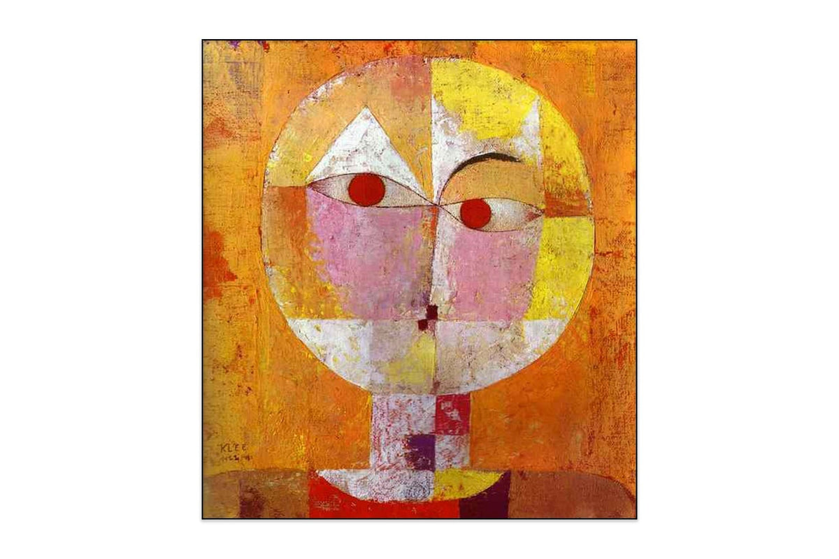 Tableau acoustique « Sénécio » – Paul Klee, œuvre murale insonorisante