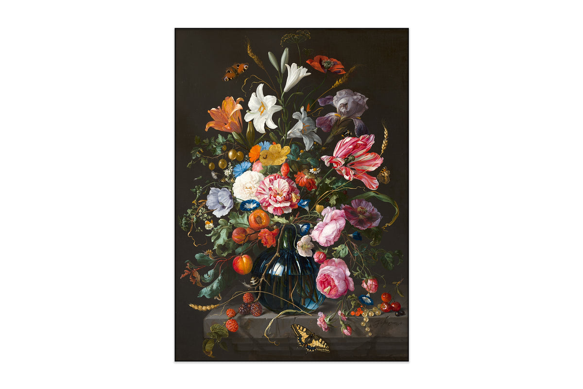 Image supplémentaire du produit Jan Davidsz de Heem - Nature morte aux fleurs Vase en verre