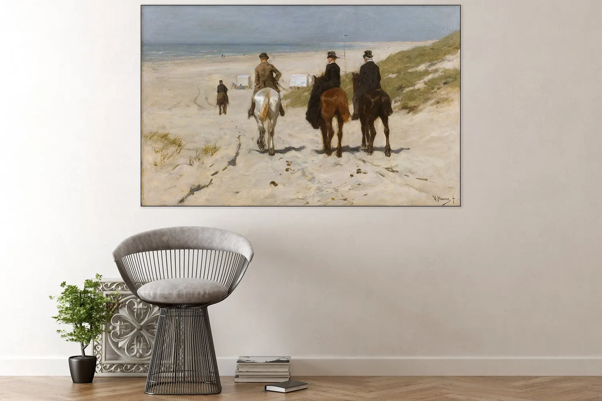 Image supplémentaire du produit Anton Mauve - Promenade matinale sur la plage