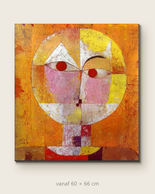 Akoestisch schilderij Senecio – productfoto op effen achtergrond