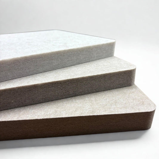EASYfelt Panel 25 mm in de drie beigetinten