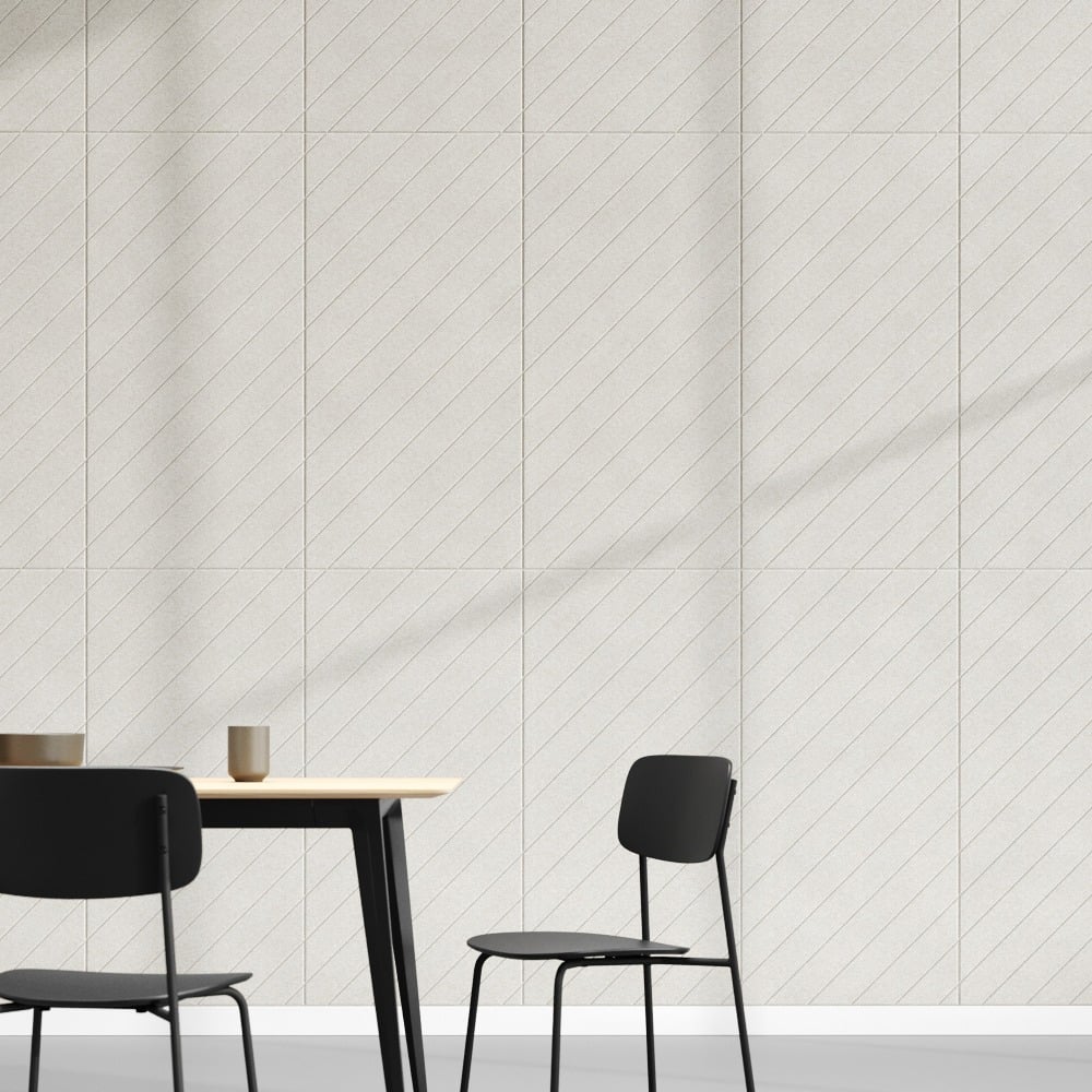 Tile Angle B links in Light Beige van 120 × 60 cm
