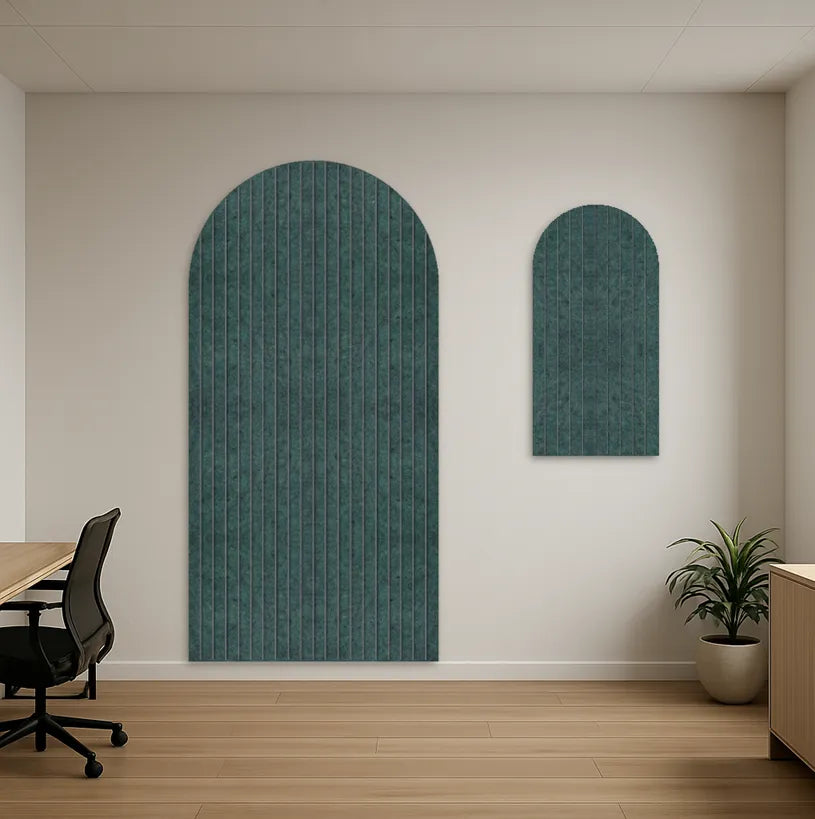 Wall Arch Japandi met rustige verticale lijnen
