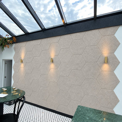 Stick Hex in Light Beige – interieurfoto, kleur gebaseerd op het 3D-model